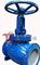 Fully Open Handwheel Bolted Bonnet Globe Valve Blue Color Metallic Seating Surface