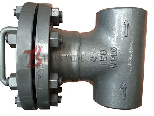 날조된 탄소 강철 티 유형 스트레이너 A234 WPB 똑바른 교류 종류 150LB